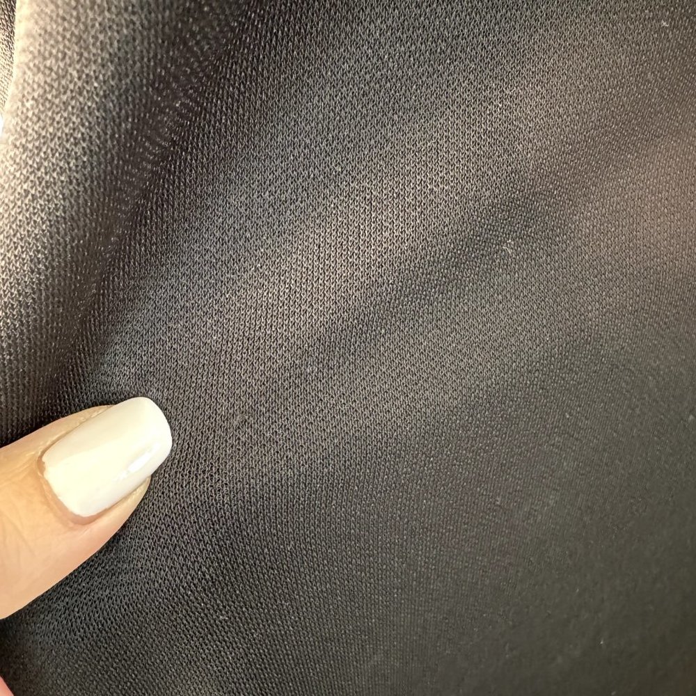 Lauren Ralph Lauren Black Midi Dress Size Large L Halter Gem Evening Formal - Picture 5 of 13